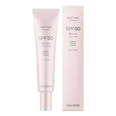 Сонцезахисний крем для обличчя HOLLYSKIN Multi Care. SPF 50 купити