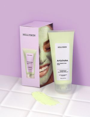 Охлаждающая лифтинг маска для борьбы с отеками HOLLYSKIN Artichoke. Skin Perfecting Mask