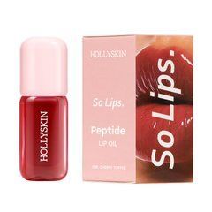 Фото Зволожувальна олія для губ HOLLYSKIN So Lips. Peptide Lip Oil 008. Cherry Toffee