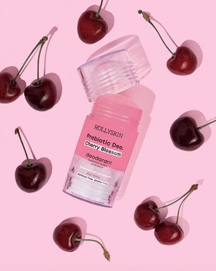 Парфумований дезодорант з гіалуроновою кислотою і пребіотиками HOLLYSKIN Prebiotic Deo. Cherry Blossom